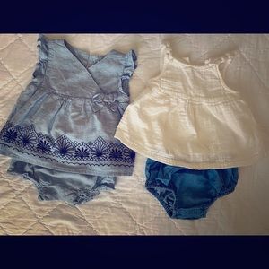 Girls set size 12-18 months